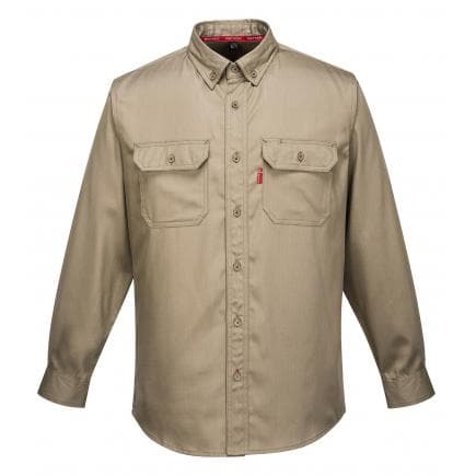 PORTWEST FR89KHRXL - Chemise Bizflame 88/12, kaki