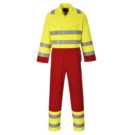 PORTWEST FR90YERXL - Combinaison Bizflame services, jaune