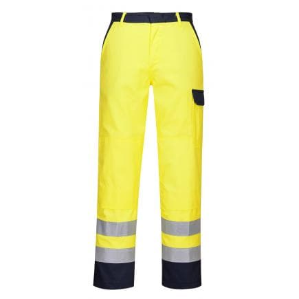 PORTWEST FR92YERM - Pantalon Hi-Vis Bizflame pro, jaune