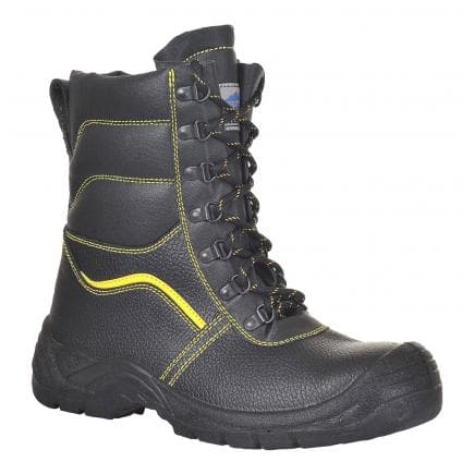PORTWEST FW05BKR43 - Brodequin protector fourré S3 CI SRC Steelite, noir