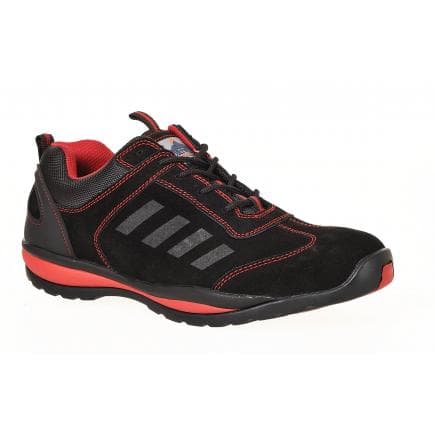 PORTWEST FW34RER42 - Trainer Lusum S1P HRO Steelite, rouge