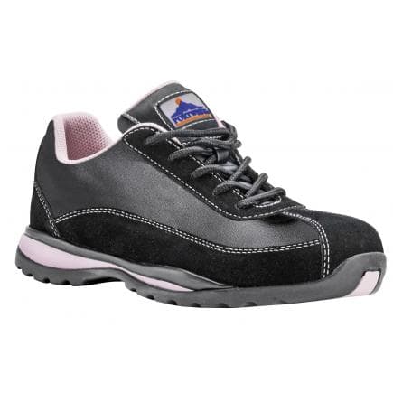 PORTWEST FW39BPR39 - Trainer femme S1P HRO, noir