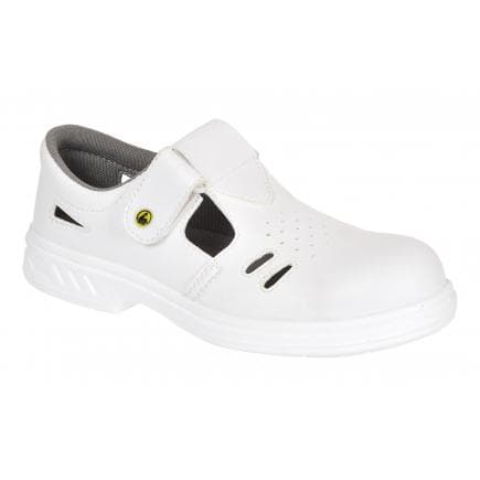 PORTWEST FW48WHR37 - Sandale de sécurité ebro Steelite ESD s1 classe 3, blanc