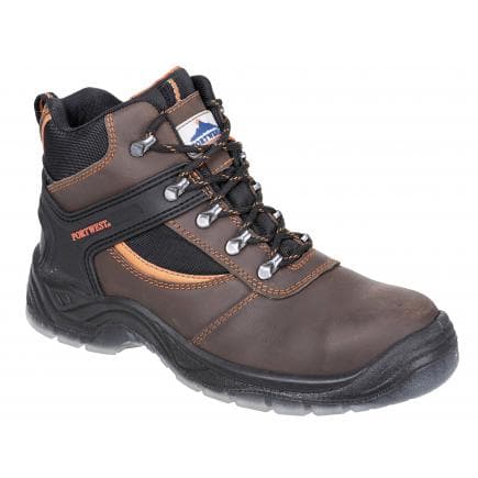 PORTWEST FW69BRR43 - Brodequin mustang Steelite S3, brun