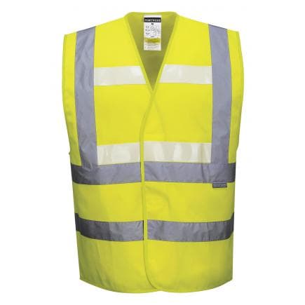 PORTWEST G470YERS/M - Gilet triple technologies, jaune