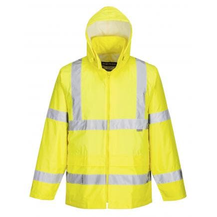 PORTWEST H440YERXL - Veste de pluie Hi-Vis, jaune