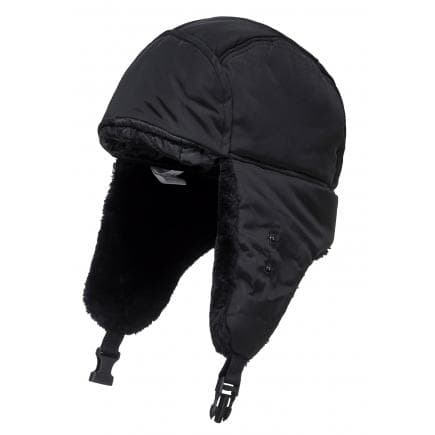 PORTWEST HA13BKR - Bonnet trappeur, noir