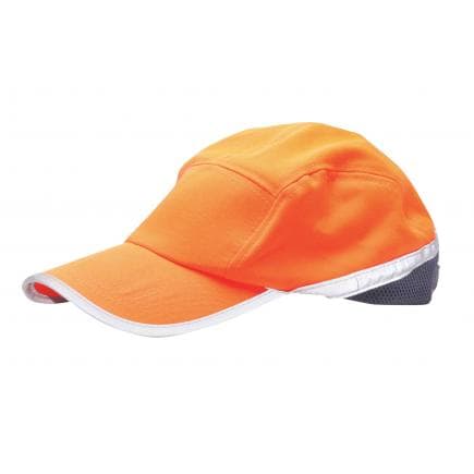 PORTWEST HB10ONR - Casquette baseball HV, orange/marine