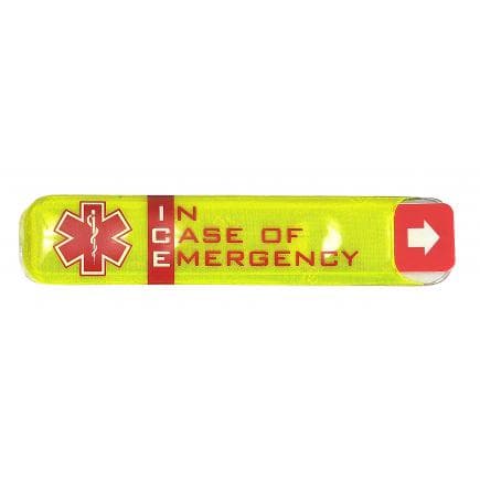 PORTWEST ID10YER - Porte identité, jaune