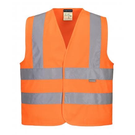 PORTWEST JN14ORRS - Gilet Hi-Vis enfants, orange
