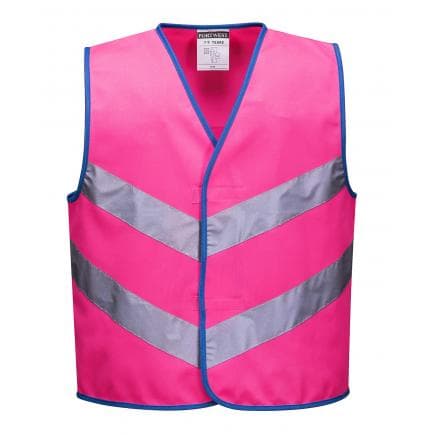 PORTWEST JN15PIRL - Gilet junior couleur brillante, rose