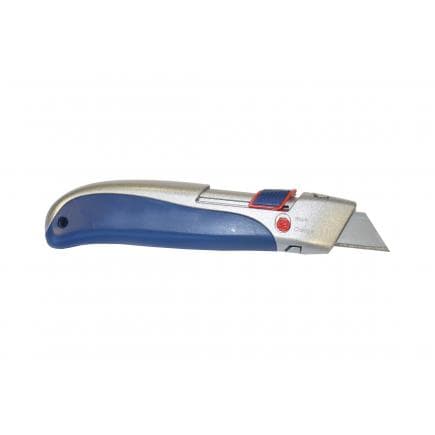 PORTWEST KN40BLU - Cutter lame rétractable, bleu