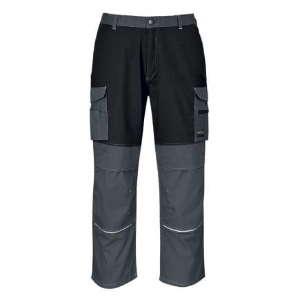 PORTWEST KS13ZBRXL - Pantalon granite, gris/noir
