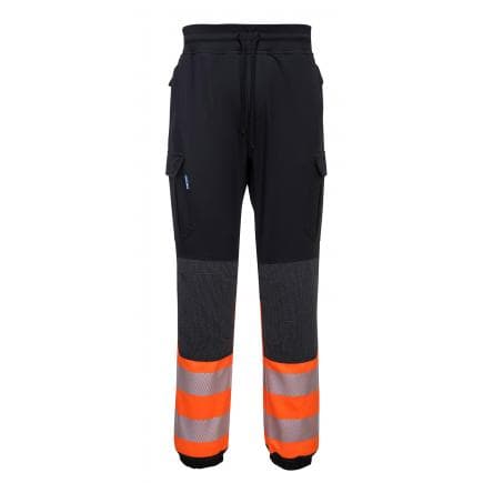 PORTWEST KX341KORS - KX3 Pantalon flexi haute visibilité, noir/orange