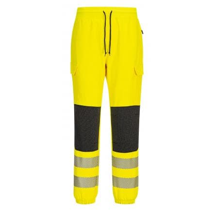 PORTWEST KX346YBRM - Jogging KX3 haute visibilité flexi classe 2, jaune/noir