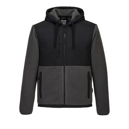 PORTWEST KX371BGYS - Polaire KX3 borg, noir/gris