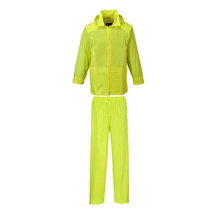 PORTWEST L440YERL - Ensemble de pluie (veste pantalon), jaune