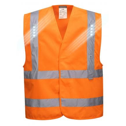 PORTWEST L470ORRS/M - Gilet vega led, orange