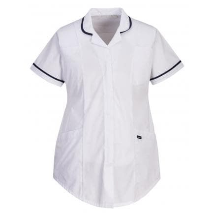 PORTWEST LW18WHRL - Tunique de maternité extensible, blanc