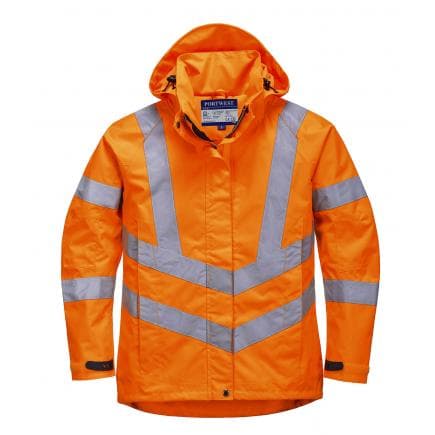 PORTWEST LW70ORRXS - Parka femme Hi-Vis respirante, orange
