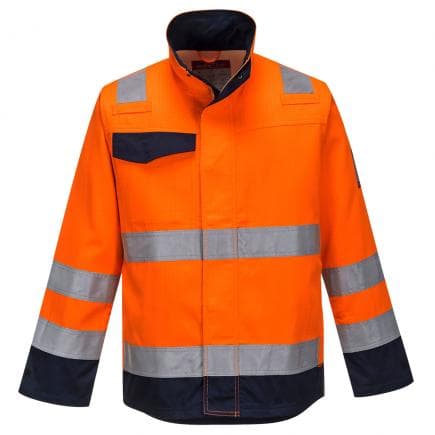 PORTWEST MV35ONRL - Veste Modaflame orange/marine RIS