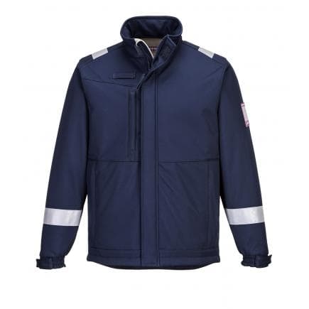 PORTWEST MV73NARL - Veste Softshell Modaflame, marine