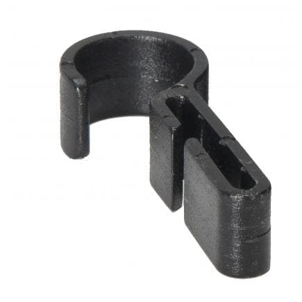 PORTWEST PA04BKR - Clip universel se lampe frontale pour casque de sécurité, noir