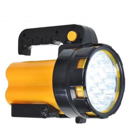 PORTWEST PA62YBR - Lampe de poche utilitaire avec 19 LED, jaune / noir