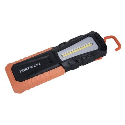PORTWEST PA78BKR - Torche d'inspection rechargeable usb, noir