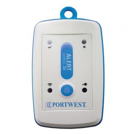 PORTWEST PB10WBR - Localisateur gps v1, blanc/bleu