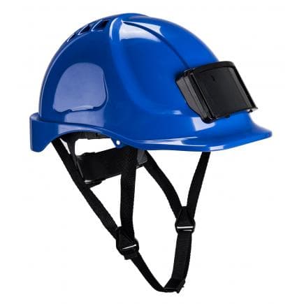 PORTWEST PB55RBR - Casque Endurance avec porte-badge, bleu royal