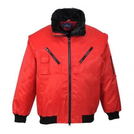 PORTWEST PJ10RERS - Blouson Pilot, rouge