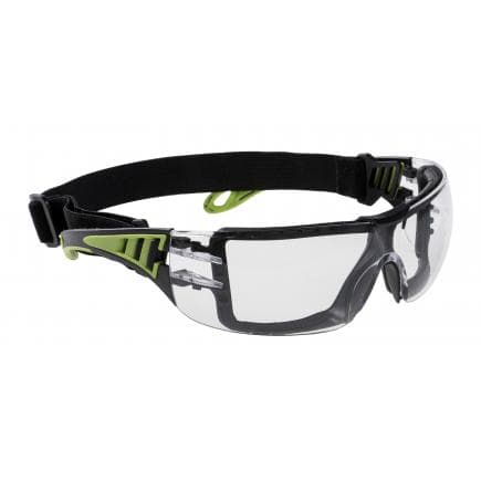 PORTWEST PS11CLR - Lunettes Tech Look Plus, incolore