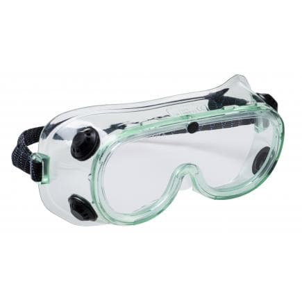PORTWEST PS21CLR - Lunettes de protection chimique portwest, incolore