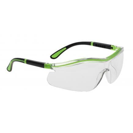 PORTWEST PS34CLR - Lunette de sécurité néon, incolore