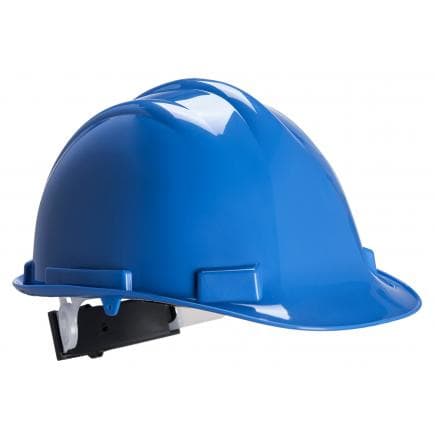 PORTWEST PS57RBR - Casque de sécurité Expertbase à crémaillère, bleu royal