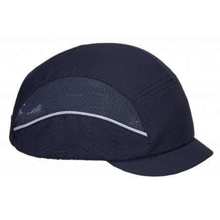 PORTWEST PS69NAR - Casquette anti-heurt airtech micro peak, marine