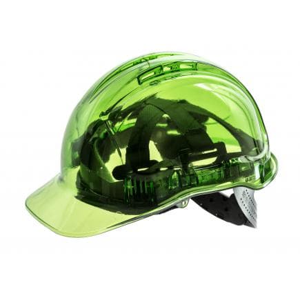 PORTWEST PV50GNR - Casque Peak View ventilé, vert