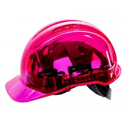 PORTWEST PV50PIR - Casque Peak View ventilé, rose