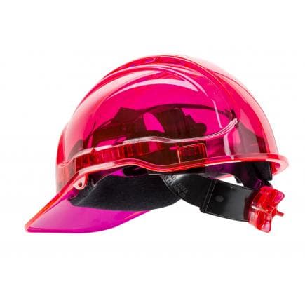 PORTWEST PV64PIR - Casque Peak View plus à crémaillère, rose