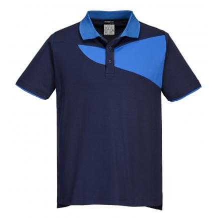 PORTWEST PW210NRRL - Polo PW2 m/c, marine/royal