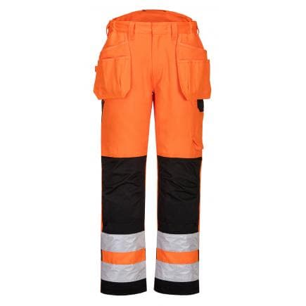 PORTWEST PW242OBR34 - Pantalon Holster haute visibilité pw2, orange/noir
