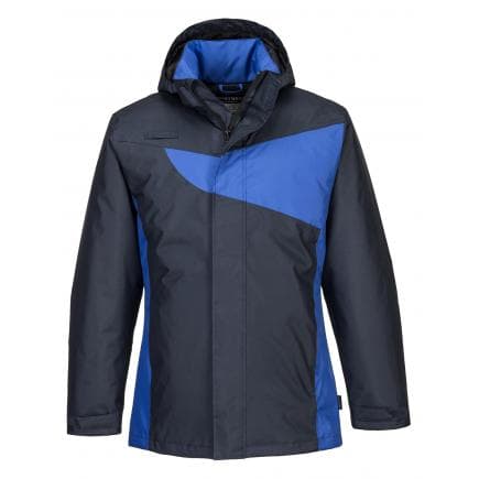 PORTWEST PW260NRRS - Parka hiver pw2, marine/royal