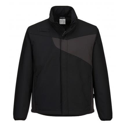 PORTWEST PW271BZRS - Veste Softshell PW2 (2 couches), noir/ zoom gris