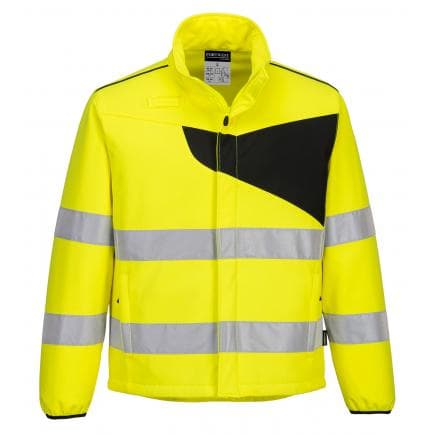 PORTWEST PW275YBRS - Softshell haute-visibilité PW2 (2c), jaune/noir