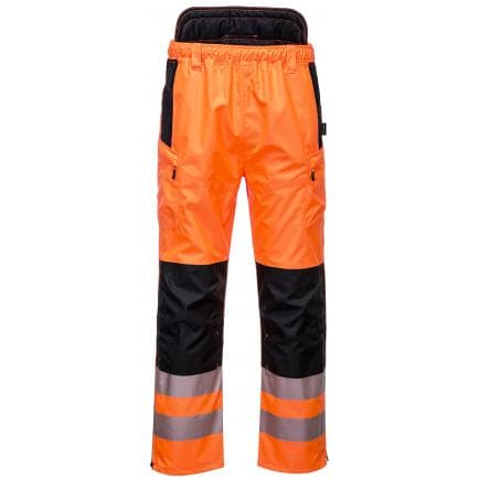 PORTWEST PW342OBRM - Pantalon Extrême haute visibilité PW3, orange/noir