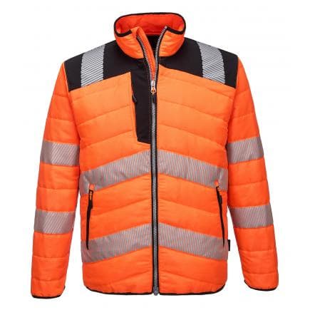 PORTWEST PW371OBRL - PW3 Hi-Vis baffle, orange/noir