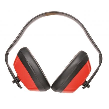 PORTWEST PW40RER - Casque anti-bruit Classic, rouge