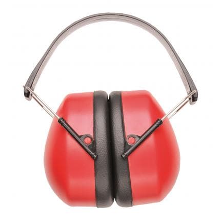 PORTWEST PW41RER - Casque antibruit, rouge