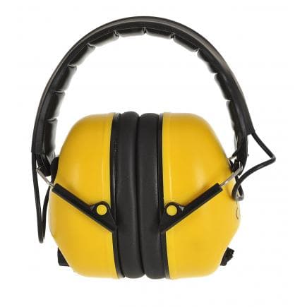 PORTWEST PW45YER - Casque ant-bruit électronique, jaune